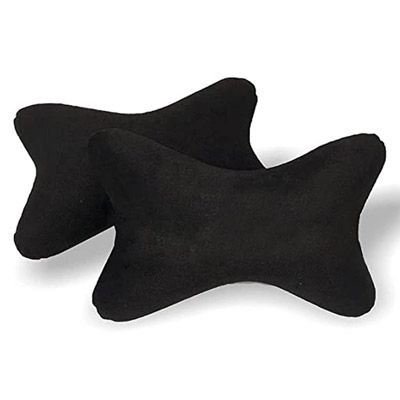 Memory Foam Neck Rest Seat Pillow For Pain Relief, Ergonomic Cervical Support For All Cars, Head Pillow, Rest Pillow, Protect Neck Pillow (black)