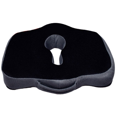 Memory Foam Tailbone Cushion, Coccyx + Blk Mesh-grey Mesh(mf)